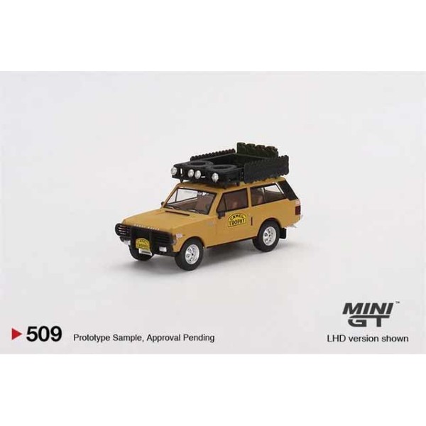 MINI GT - Range Rover - 1:64 Ölçek - 1982 Camel Trophy Papua