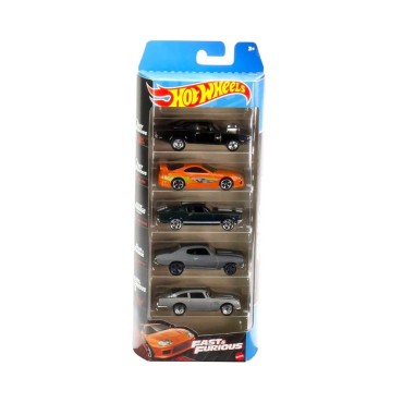 Hot Wheels - Fast & Furious - 5'li Set Supra