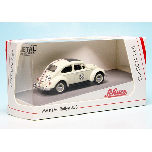 Schuco - Vw Kafer Beetle 53 Herbie - 1:64 Ölçek